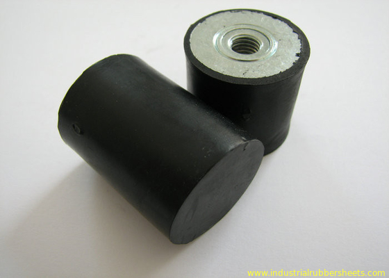 Industrial Grade Rubber Shock Mount with Hardness 40, 50, 60 Shore A and Galvanized Metal for Vibration Dampening