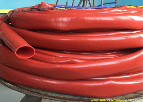 Industrial Silicone Tube Extrusion 50-500mm OD 3-4mm Wall Thickness
