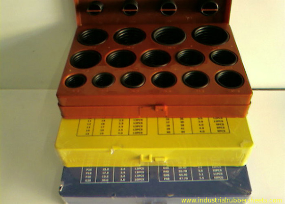 Standard Silicone Rubber Washers Rubber O Ring Kit  ISO3601 , AS568A , DIN3771, JIS B2401