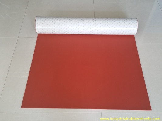 High Heat Silicone Sponge Sheet 1-50mm Thick with 3M Adhesive