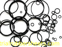 Black NBR O Ring , 8-12Mpa Silicone Rubber Washers for Industrial Seal