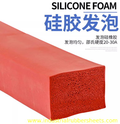 Silicone Sponge Stripe, Silicone Sponge Profile Extruded by Close Cell Silicone Sponge Material