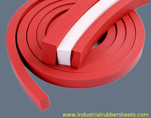 Silicone Sponge Stripe, Silicone Sponge Profile Extruded by Close Cell Silicone Sponge Material