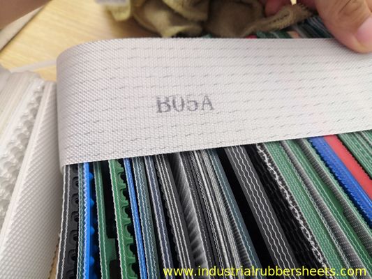 Anti-static Feature Polyvinyl Chloride Conveyor Belt for Smooth Material Transmission