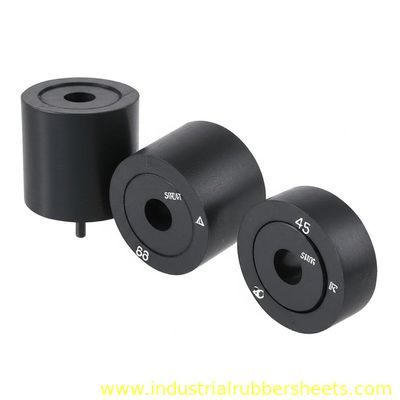 Industrial Grade Rubber Shock Mount with Hardness 40, 50, 60 Shore A and Galvanized Metal for Vibration Dampening