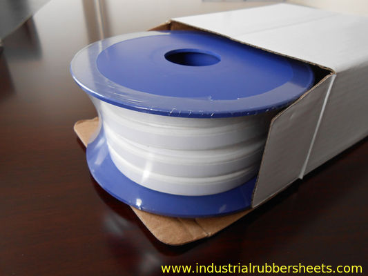 White Color Food Grade PTFE Gasket Tape with One Side Adhesive for Industrial Seal