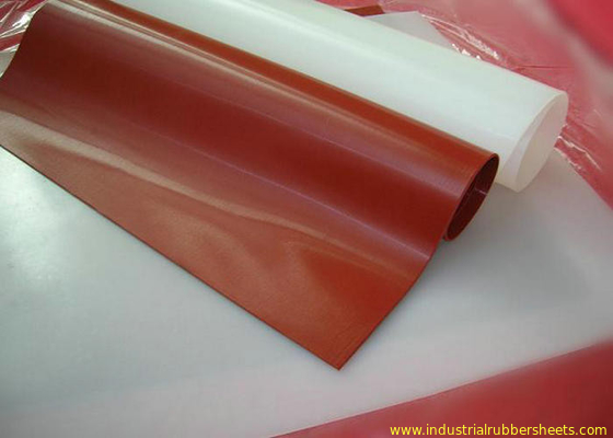 00,5-6,0 mm x 0,5-1,2 m x 10/20 m Silikongummiblech für Lebensmittelindustrie und industrielle Anwendungen