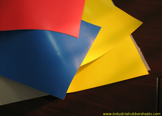 Hypalon-Gewebe-Blatt, industrielles Neopren-Gummiblatt-Gelb, Grau, Rot, blau