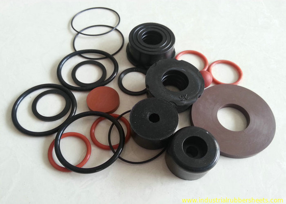 Rubber Waschmaschinen, Rubberöldichtungen, Rubberverschlüsse, Rubberringe aus NBR, Viton, Silikon usw.