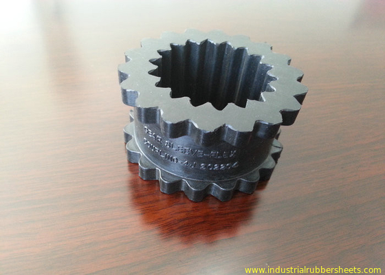 3J-11J Size Range Gear Rubber Coupling with 80-98 Shore A Hardness and 12-55Mpa Tensile Strength for Screw Air Compressor