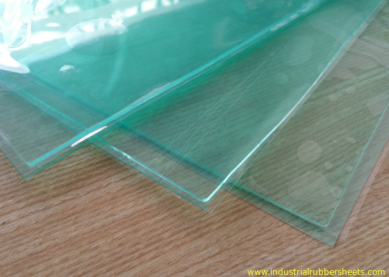 Super weiches transparentes Silikonkautschuk-Blatt 1.2MM 10 stützen A, Silikon-Auflage unter