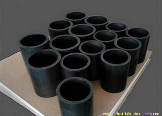 Industrielles Grad-Schwarzes verdrängen gefülltes Graphit- oder Kohlenstoff ROHS PTFE Rohr FCC SGS