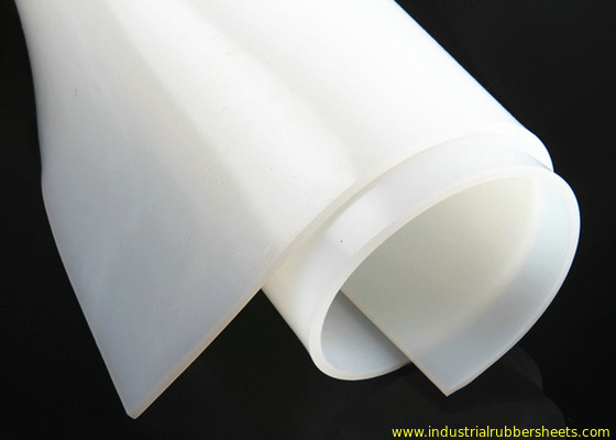 Flexible und langlebige Silikon-Gummifolie mit individueller Dicke für industrielle und Lebensmittelanwendungen