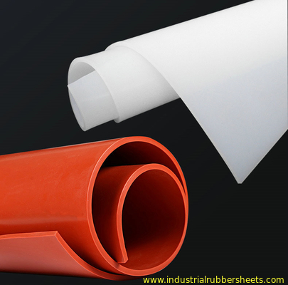 Food Grade Silicone Rubber Sheet 0.1-50mm Thickness for Industrial Use