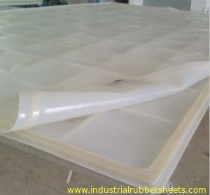 Food Grade Silicone Rubber Sheet 1-4mm Thick, 7.5-12Mpa Tensile Strength