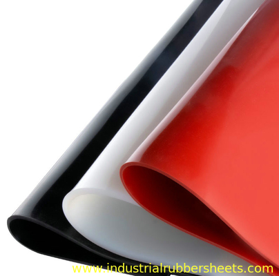 BLATT-Öl-Widerstand der roten hohen Temperatur des Silikon-3mm Gummi