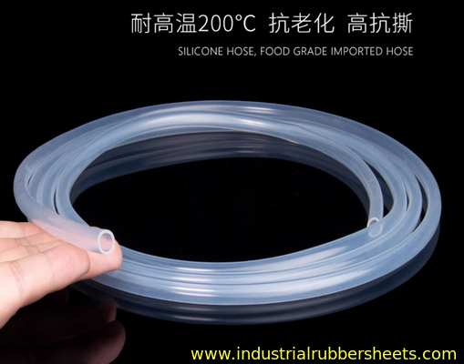 Silikonschlauch-Extrusion, ID 3 mm, Temperaturbereich: -60 °C bis +250 °C, industrielle Verwendung