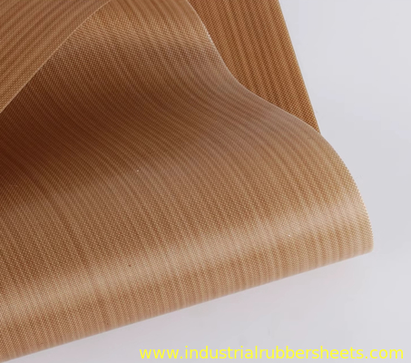 PTFE Coated Fiberglass Fabric Silicone Baking Mat with 1 or 2 Coating Side 2.1-2.3g/cm3 Density and 17 Oz/sqy Unit Weight