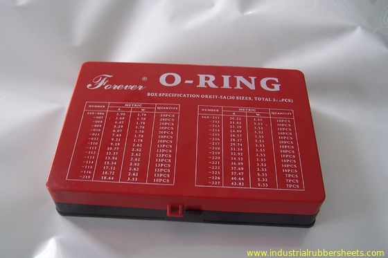NBR-Gummio-ring Ausrüstung ISO3601 AS568A DIN3771 JIS B2401 Standard-, gelbe und rote Farbe
