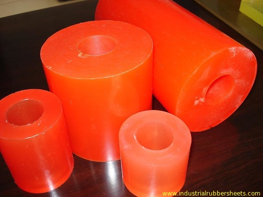 Rote/Gelb-haltbare Silikon-Rohr-Verdrängung, Polyurethan-Schlauch