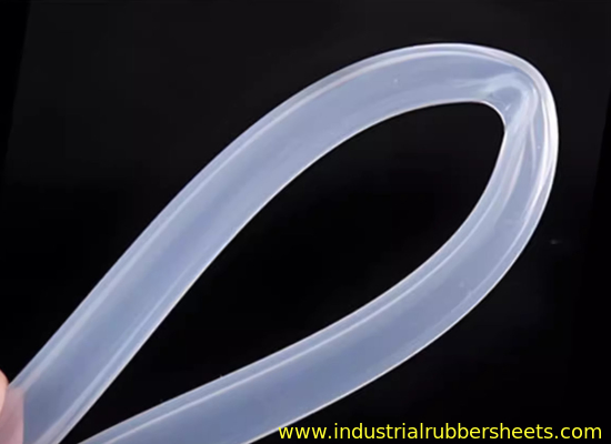 Extrudierter Silikonschlauch, transparent, kundenspezifisch, OEM und ODM