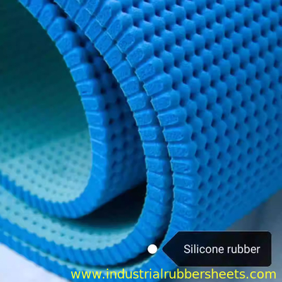 Silikon-Schaum-Blatt 10mm×0.9m×1.8m der Dehnfestigkeits-200psi perforiertes