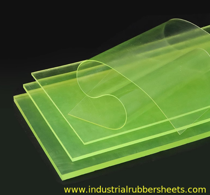 Colorful Polyurethane Sheet / Smooth PU Sheet 35-155KN/M Good Machining