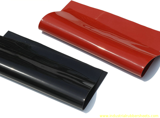 Rotes, schwarzes Silikon-Blatt, Silikon Rolls sortierte 1-10mm x 1.2m X 10m