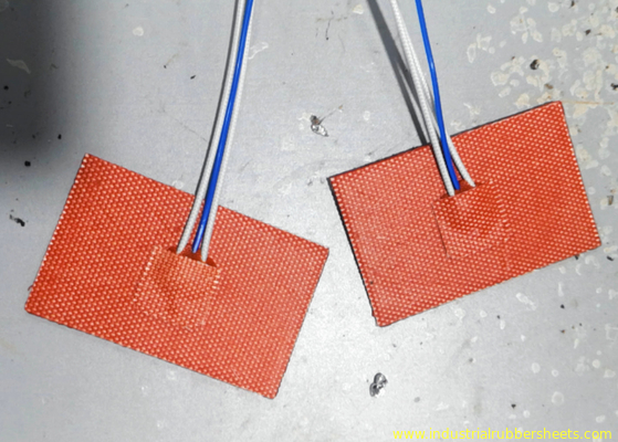Custom Silicone Heater Pad 1,5 mm dick mit 200°C Temperaturbeständigkeit
