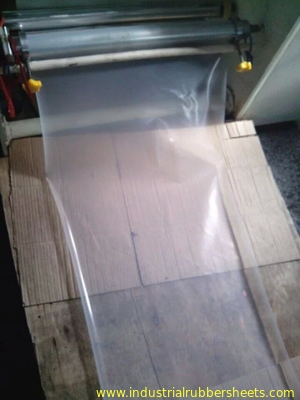 Silikon Gummiblech 0,1-0,8 mm x 0,5 m x 50 m, Zugfestigkeit 7,5 MPa