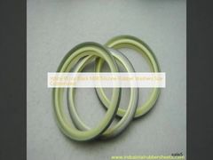 Weiße PU- oder schwarze NBR-Silikonkautschuk-Unterlegscheiben, Größe individuell angepasst