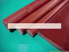 Bakelit Isolier-Baumwollstab / Brauner Phenolharzstab 1,25-1,40 g/cm³ Dichte