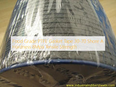 Nahrungsmittelqualität PTFE Dichtband 30-70 Strand A Härte 8Mpa Zugfestigkeit