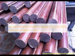 Gute Isolierung Baumwolle/Papier Phenolarzähne Glatte Länge 1 - 3 m