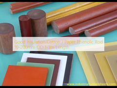 Gute Isolierung Baumwolle/Papier Phenolarzähne 10-200mm OD 1-3m Länge