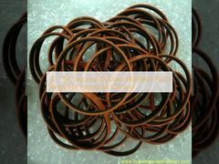 TC / SC Silicone Gummi Waschmaschinen Pu O Ringe für industrielle Öldichtungen