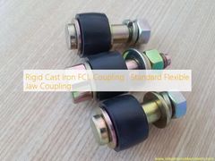 Starre Guss-Eisen FCL Kupplung, Standard Flexible Klauenkupplung