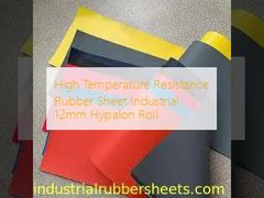 Der hohen Temperatur industrielle 12mm Hypalon Rolle des Widerstand-Gummiblatt-