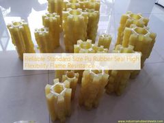 Zuverlässige Standardgröße Pu Gummi-Dichtung Hohe Flexibilität Flammenbeständigkeit