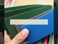 Lieferungen mit maßgeschneidertem PVC-Fahrband und Mindestraddurchmesser von 10-180 mm