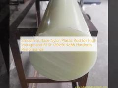 Glatte Oberfläche Nylon-Kunststoff-Stab für Hochspannung und R110-120M91-M88 Härte Leistung