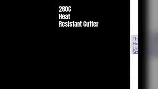 PTFE-Schneidepad, 260 °C, hitzebeständig, industrielles Schneiden