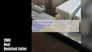 PTFE-Schneidepad, 260 °C, hitzebeständig, kundenspezifisch