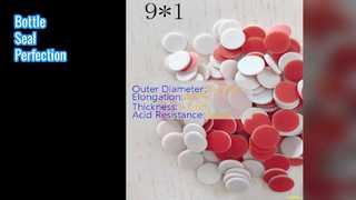 PTFE-Silikon-Unterlegscheibe für Flaschen, Hochtemperaturdichtung