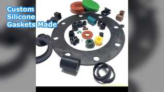 Maßgeschneiderte Silikon-Unterlegscheibendichtungen auf Bestellung