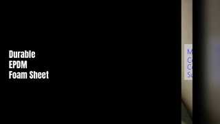 EPDM-Schaumplatte, langlebig, wetterbeständig