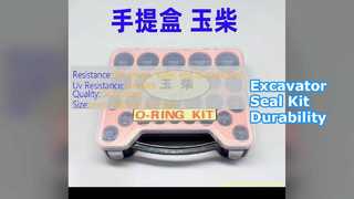 O-Ring-Dichtungssatz für Bagger, druck- und temperaturbeständig