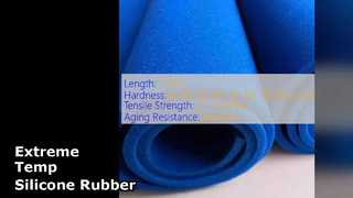 Silikonkautschuk-Plattenrolle für extreme Temperaturen