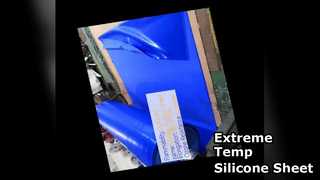 Extreme Temp-Silikonkautschukplatte | 0,2 mm-50 mm