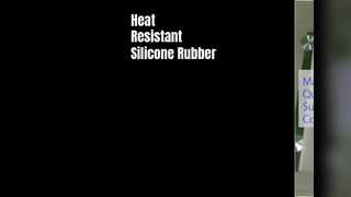 Silikonkautschukplatte 50 Shore A Hochtemperatur